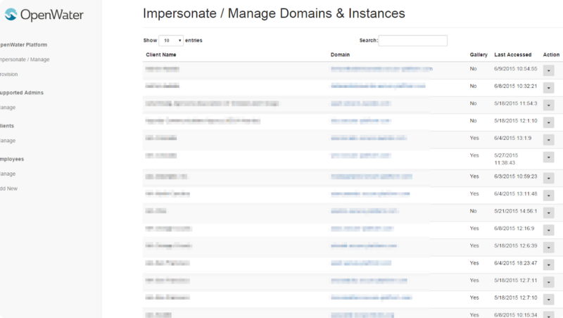 Screenshot of Sonar v1