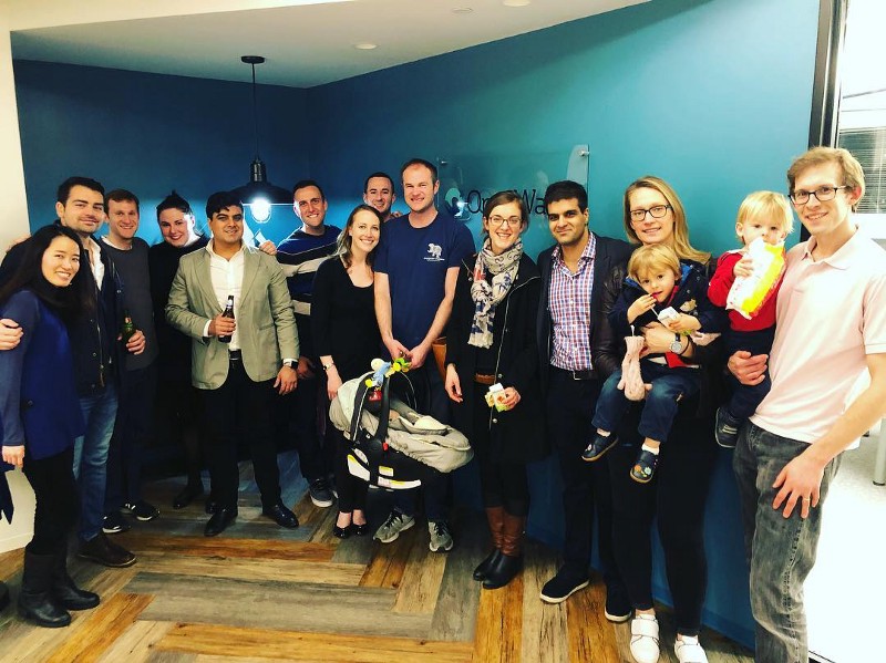 Brother + Friends Attend OpenWater Office Warming Party